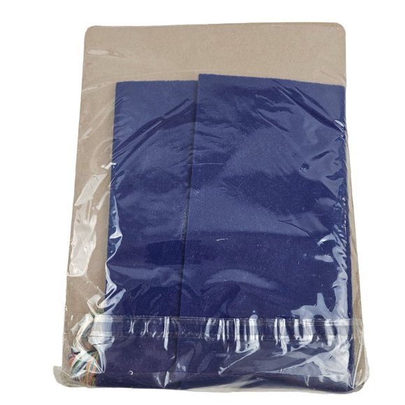 Debbie Mumm Felt Stocking Craft Kit Winter Games Christmas Holiday Blue White - Picture 9 of 9